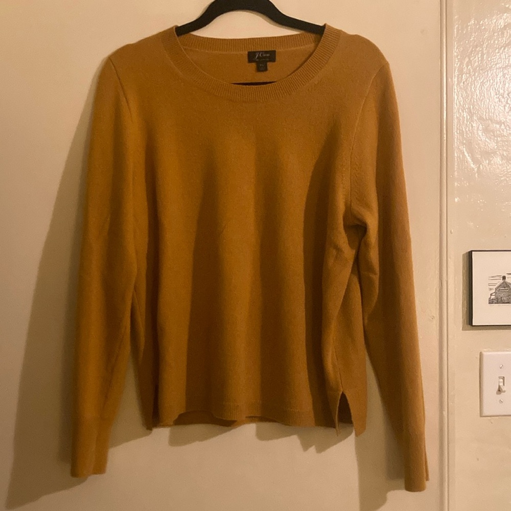 100% cashmere J.Crew sweater